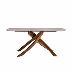 OKAY Гал тогооны чулуун тавцантай ширээ OKT2366