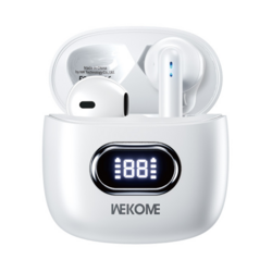 WEKOME Small Cloud Digital Display Bluetooth Чихэвч WS-01 (Cloud White)