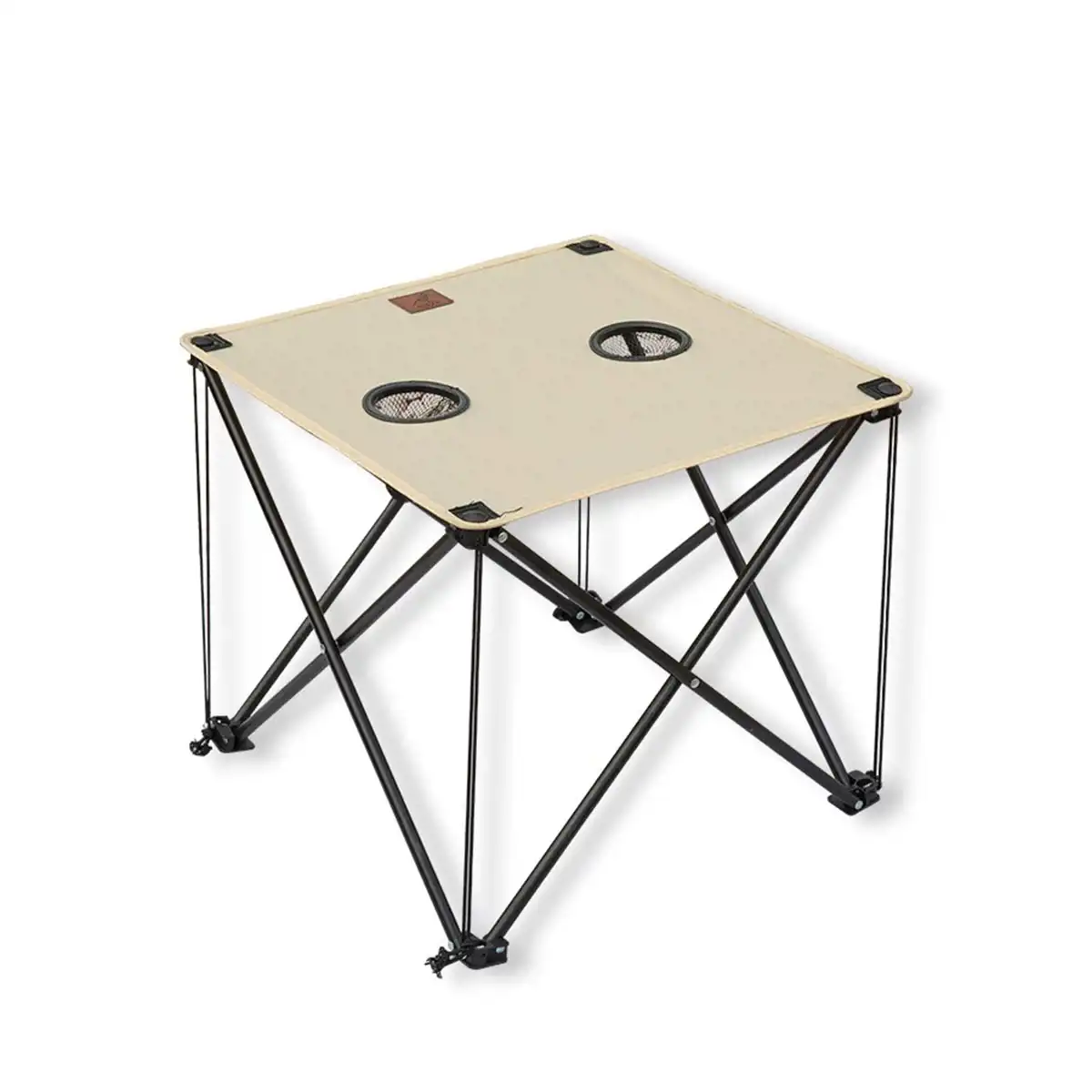 Ширээ эвхэгддэг шаргал 2 аяганы суурьтай