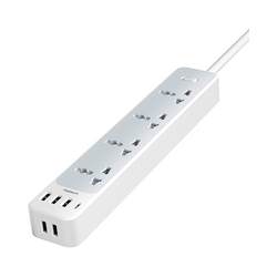 Tessan 4м урттай  4 Universal + 5 USB+ 1 Type-C уртасгагч TS-PS01AL30