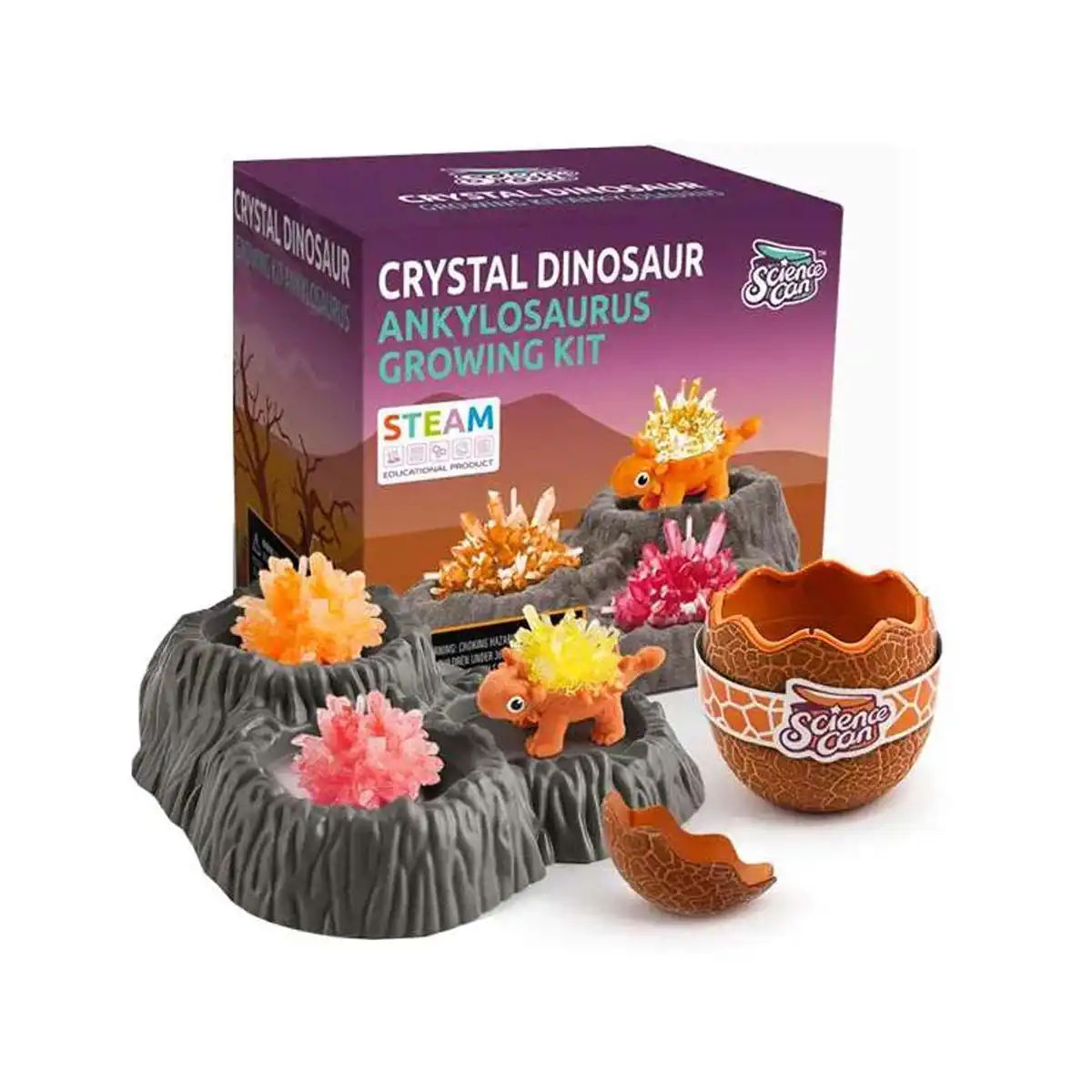 Үлэг гүрвэлийн талст ургуулах хэрэгсэл анкилозавр