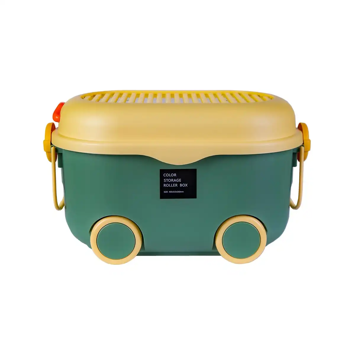 Хадгалах сав хүүхдийн дугуйтай lego ногоон