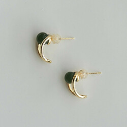 Голдоо ногоон хаштай саран ээмэг