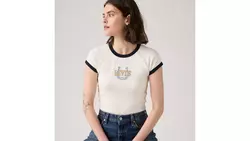 GR RILEY RAGLAN TEE GLITZ HORSESHOE SUG