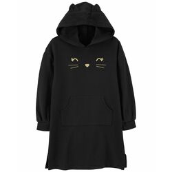 August Dresses F22 black cat dress